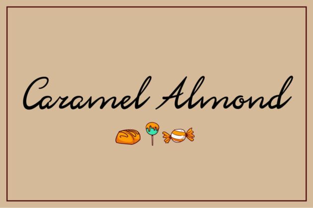 Caramel Almond: A Sweet Script Font Poster 6