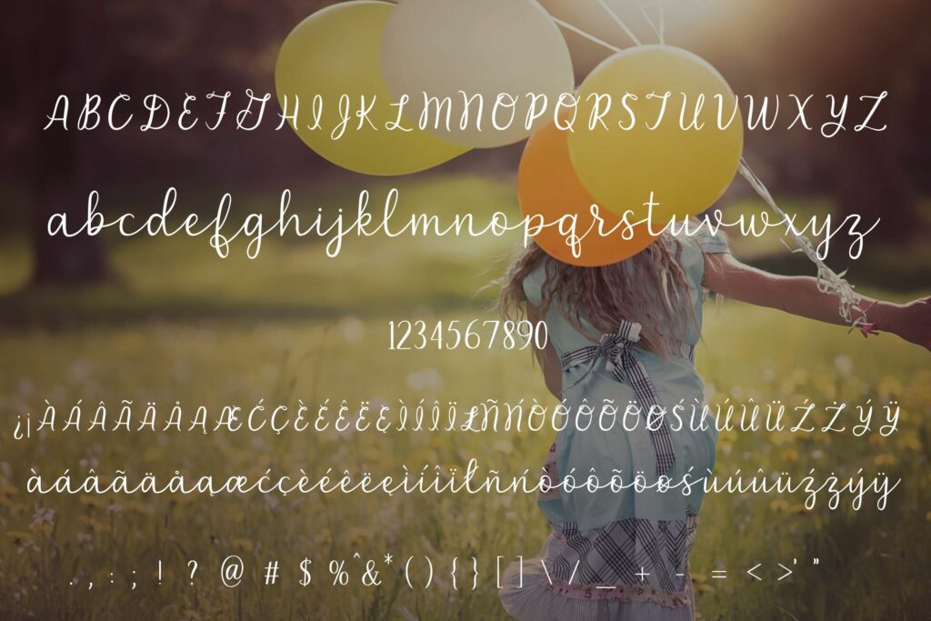 Carefree - A handlettered script font Poster 5