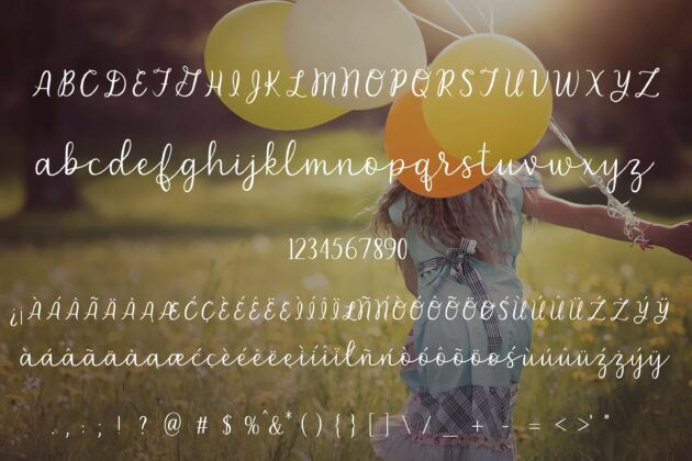 Carefree - A handlettered script font Poster 5