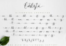 Carlista Script Poster 1