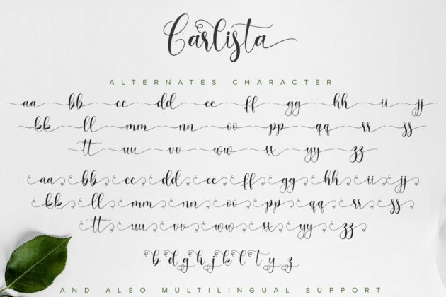 Carlista Script Poster 1