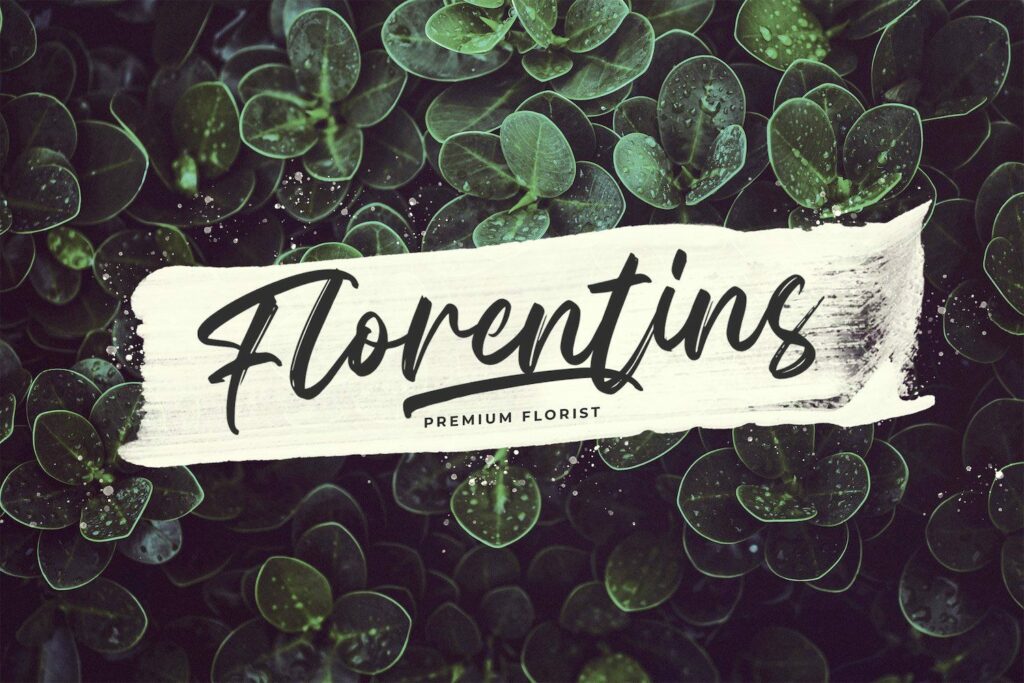 Celline Fram - Textured Brush Font Poster 7