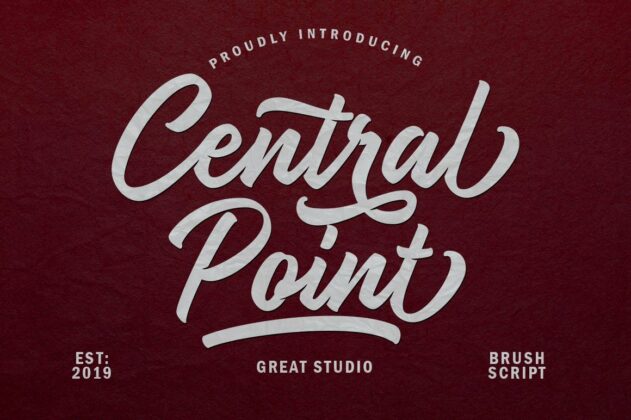 Central Point Script Poster 6