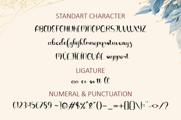 Cerellia - Bold Script Font Poster 1