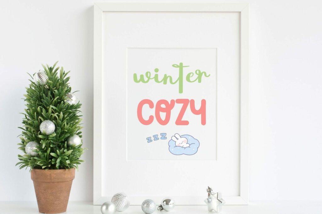 Christmas Family Font Duo Poster 3