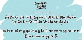 Christmas Holiday Poster 1