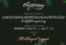 Christmastory Script Font Poster 1