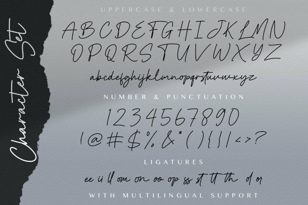 Cinta Monyett - Handwritten Font Poster 1