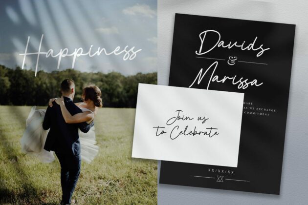 Cinta Monyett - Handwritten Font Poster 2