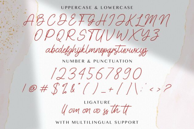 Cinthya Amy - Handwritten Font Poster 1