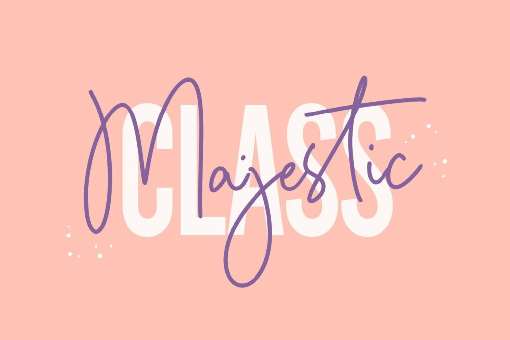 Citruslime Modern Monoline Handwritten Script Font Poster 3