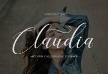 Claudia Script Poster 1