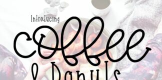 Coffee and Donuts (Font Duo) Poster 1
