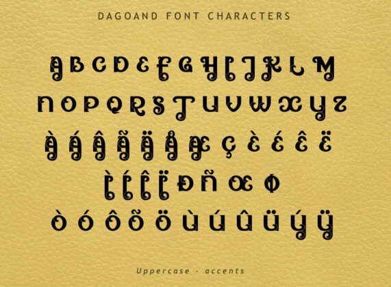 Dagoand Font Poster 6