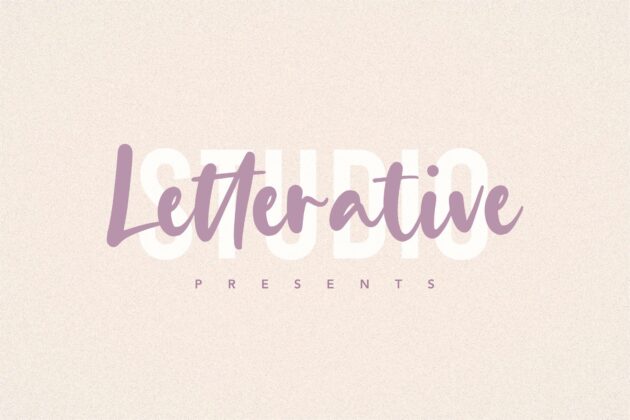 Daily Feather Modern Calligraphy Font Poster 4