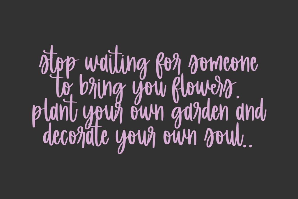 Dainty Romance Script Font Bundle Poster 5