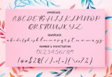 Darling Font Duo Poster 1
