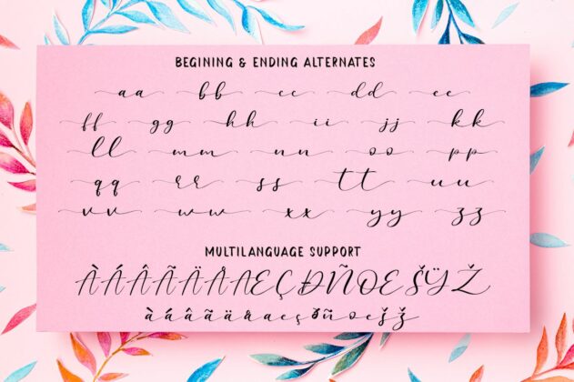 Darling Font Duo Poster 4