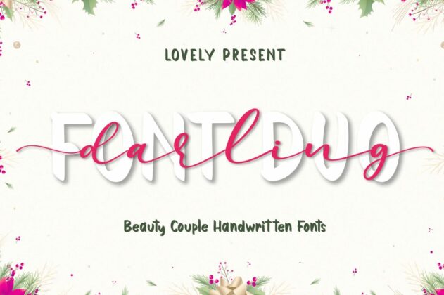 Darling Font Duo Poster 5