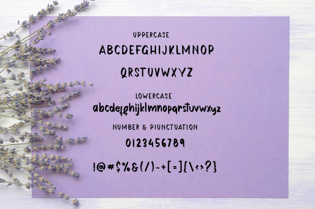 Darling Font Duo Poster 8