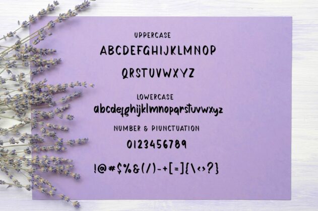 Darling Font Duo Poster 8