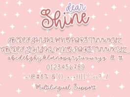 Dear Shine Poster 1