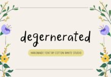 Degenerated Poster 1