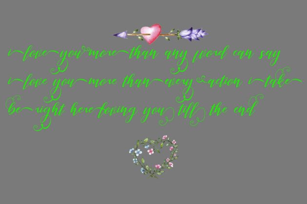 Delfia Script Poster 6