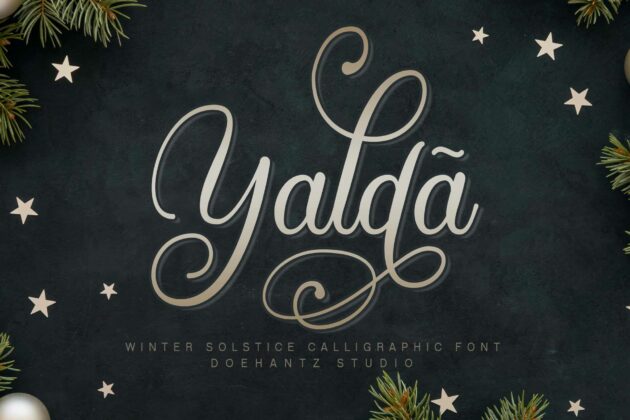Designer Font Bundle Poster 5