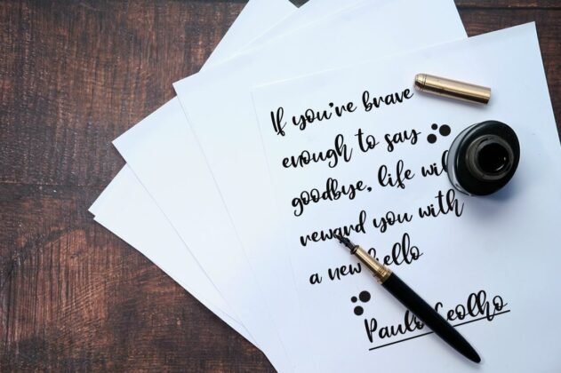 Different a Modern Handwritten Script Poster 1