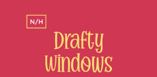 Drafty Windows - a Whimsical Script Font Poster 1