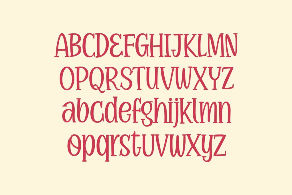 Drafty Windows - a Whimsical Script Font Poster 4