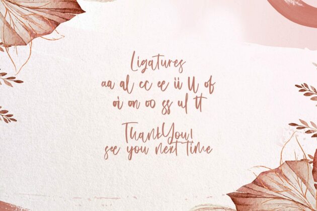 Dutalisa Joily - Handwritten Font Poster 2