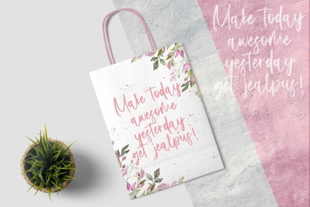 Dutalisa Joily - Handwritten Font Poster 5