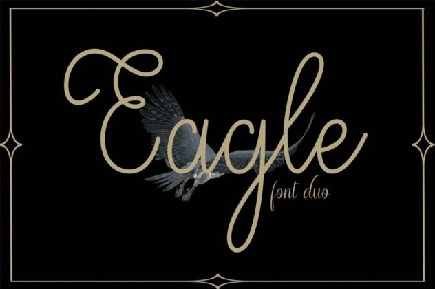 Eagle Font Duo Poster 4