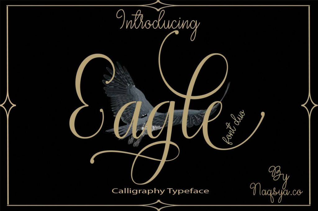 Eagle Font Duo Poster 7