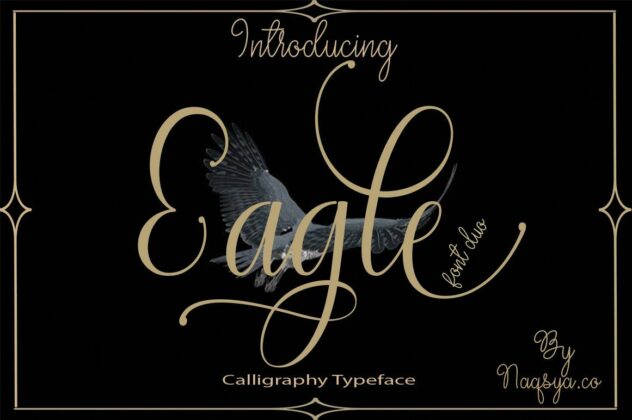 Eagle Font Duo Poster 7