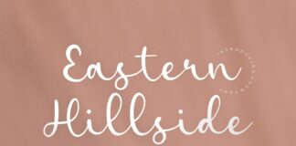 Eastern Hillside Modern Handwritten Font Poster 1