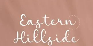 Eastern Hillside Modern Handwritten Font Poster 1