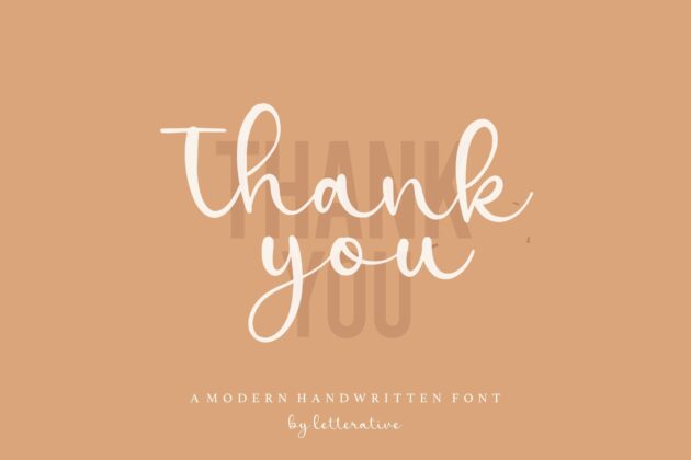 Eastern Hillside Modern Handwritten Font Poster 4