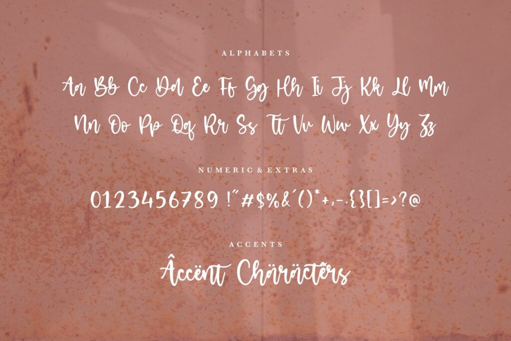 Eclipse Cinema Beautiful Modern Handwritten Font Poster 4