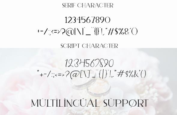Elegant Fashion Duo Font Poster 3