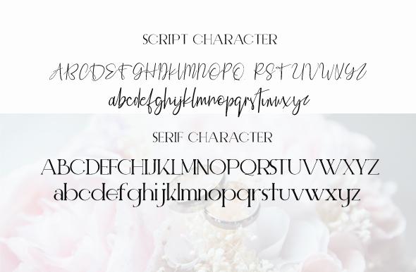 Elegant Fashion Duo Font Poster 7