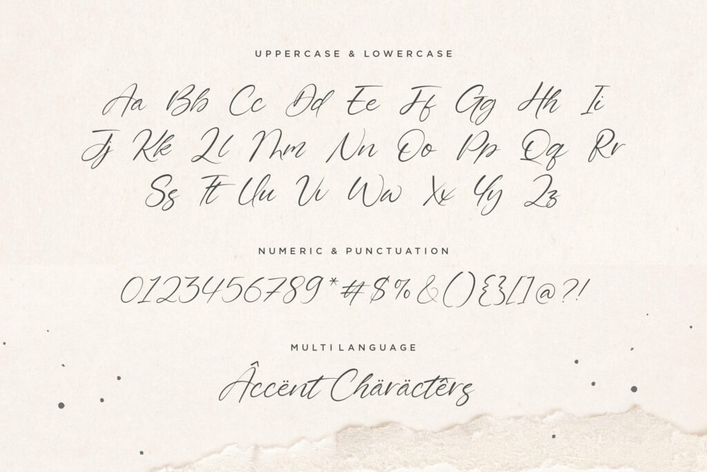 Energetica Modern Handwritten Font Poster 5