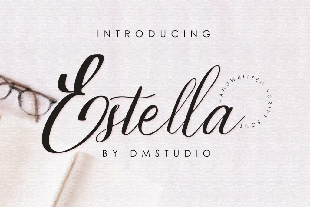 Estella Handwritten Font Poster 7