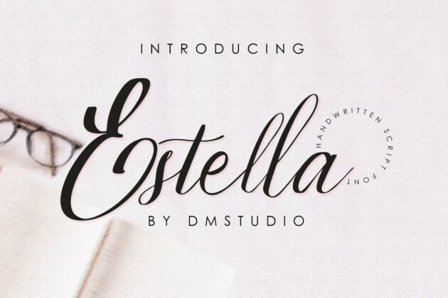 Estella Handwritten Font Poster 7