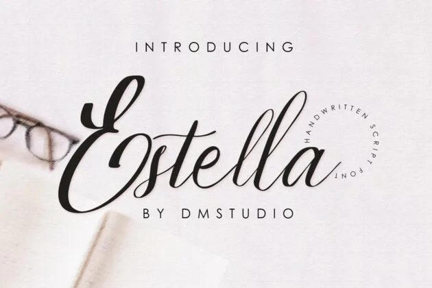 Estella Handwritten Font Poster 7