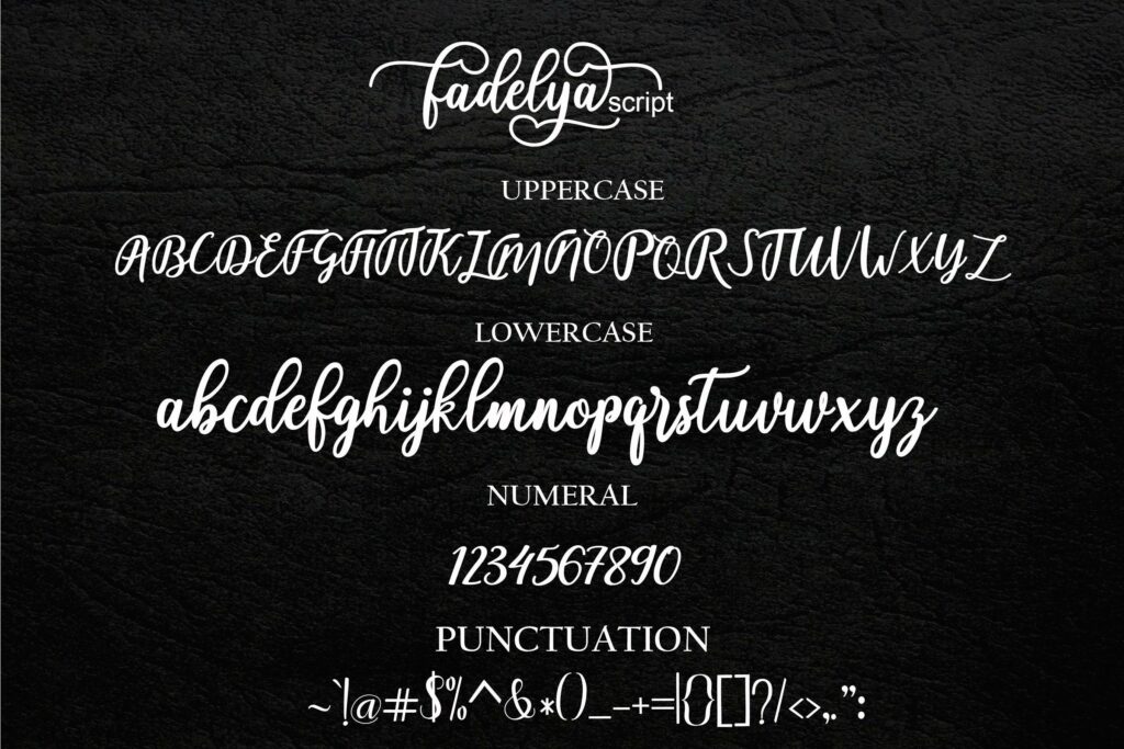 Fadelya script Poster 6