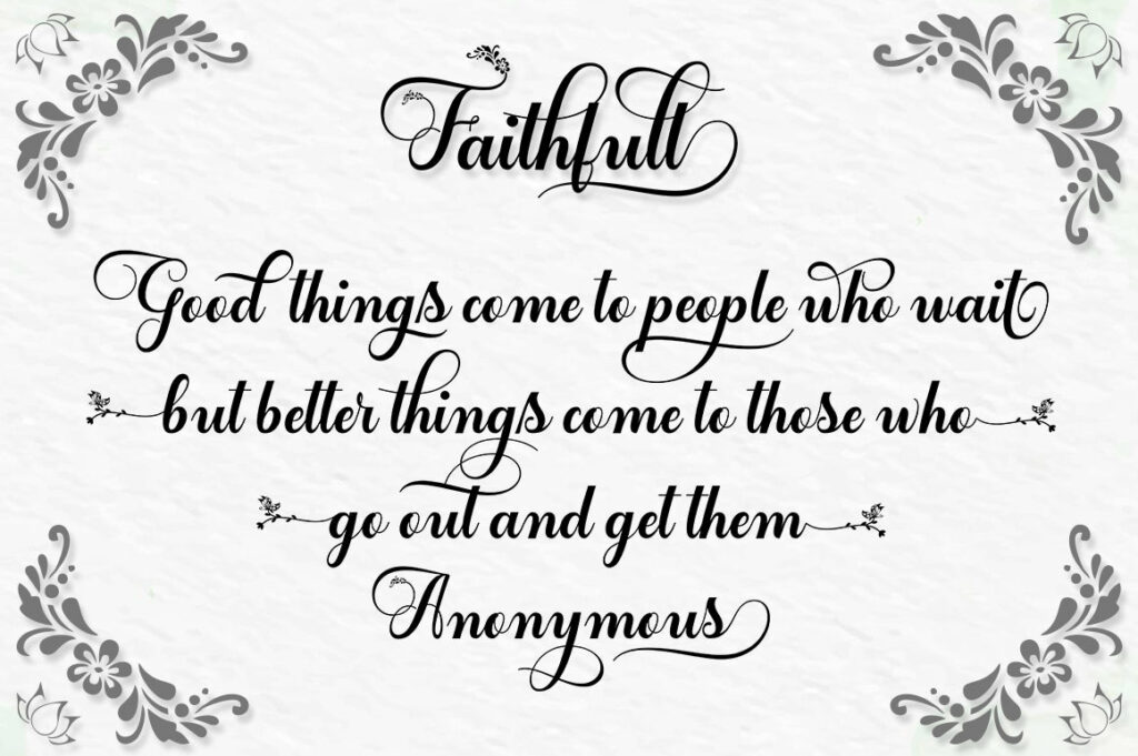 Faithfull Poster 3