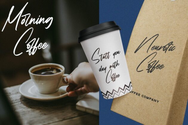 Falcon Harfing - Bold Script Font Poster 6